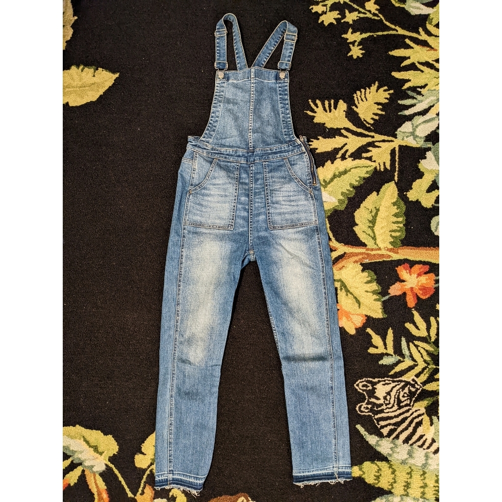 Madewell skinny overalls